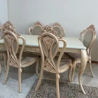 میز ناهارخوری ۶نفره باصندلی