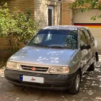 پراید مدل ۹۰ یک لکه رنگ