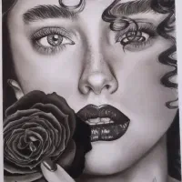 سفارش پرتره،طراحی چهره سیاه قلم پذیرفته میشود