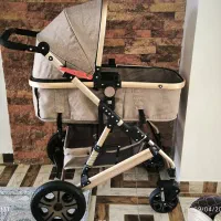 کالسکه خارجی اسپرینگ کاملا سالم وبادوام حرفه ای