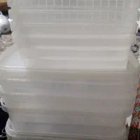 ظروف پلاستیکی بسته بندی  ۸ عدد