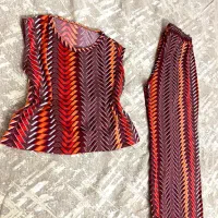 ست تاپ شلوار فری سایز