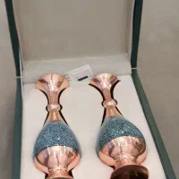گلدان فیروزه کوبی مارک آقاجانی