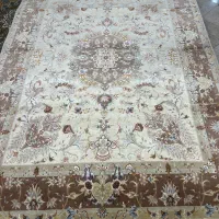 فرش دستبافت کارکرده تبریز ۳ متری