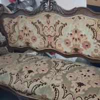مبل استیل چوب گردو