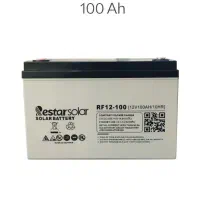 باتری 100 آمپر ساعت خورشیدی Restar solar