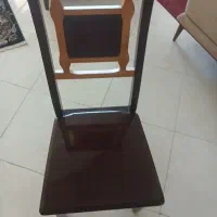 میز ناهار خوری با۳عدد صندلی ویک عدد میز جلو مبلی