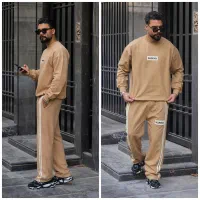 ست دورس و شلوار ست پیاده روی پاییزه مردانه و زنانه