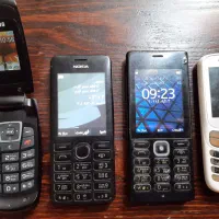 گوشی ساده سامسونگB312 و نوکیا 206 و 150، تاشو C270