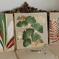 تابلو نقاشی  ( برجسته و تماما هنر دست )