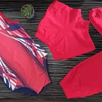لباس ژیمناستیک ۳ تکه.شلوار اصل آدیداس ،تیشرت