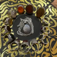 نقره و انگشتر و تسبیح