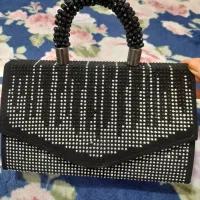 کیف مجلسی مشکی و طوسی
