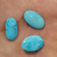 فیروزه آبی خوش رنگ صاف نیشابوری ابر و بادی