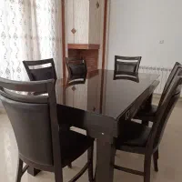 میز ناهارخوری شش نفره کارکرده