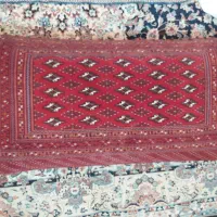 پشتی دستباف ترکمن