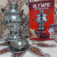 سماور گازی تمام استیل ( آکبند )