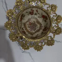 کاسه بشقاب برنجی
