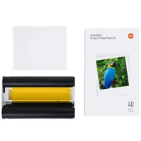 کاغذ چاپ عکس شیائومیInstant Photo Paper3بسته۴۰عددی