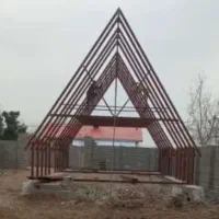 کارگر  جوشکار ، برای سقف ساختمان