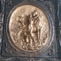 تابلومعرق تمام کتیبه تاریخ دار