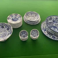 ظروف پذیرایی آکسفورد آبی نو نو مناسب جهیزیه