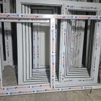 پنجره و درب بالکن دوجداره upvc سری ۵۰