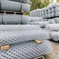 فنس باغی مفتول گالوانیزه چشمه