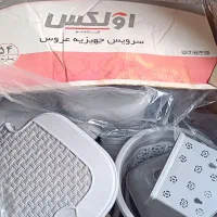 سرویس پلاستیک ۵۴تیکه سه تیکش رواستفاده کردیم