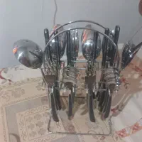 سرویس رو میزی استیل با استند
