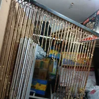 پرده مهره چوبی