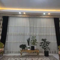 پرده به همراه دستک