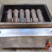 کباب پز استیل چدنی