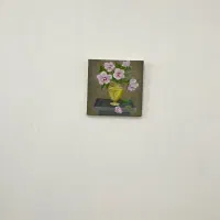 بوم رنگ روغن تابلو