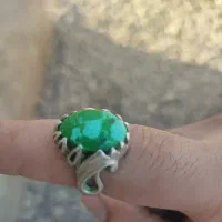 انگشتر فیروزه سبز