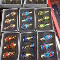 نمکدان و سرمه دان برنجی