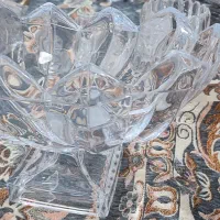 کریستال و چینی لب طلا