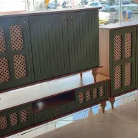 کنسول و اینه و میز تلویزیون