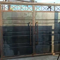 درب حیاطی فلزی