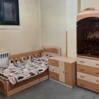 سرویس تخت خواب و کمد نوزاد نوجوان