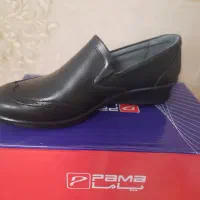 کفش زنانه طبی چرم پاما سایز ۴۱ آکبند مشکی
