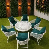 میز باغی صندلی باغی victoriaتک نفره برگی
