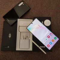 سامسونگ Note10 تمیز و سالم با لوازم اصلی