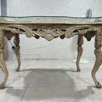 میز نهار خوری(پایه ها چوب)