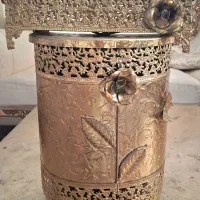 جا دستمال کاغذی و سطل آشغال