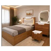 / تخت خواب لومین،   سادگی در اوج