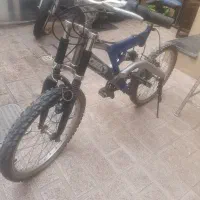 دوچرخه دنده ای آبی