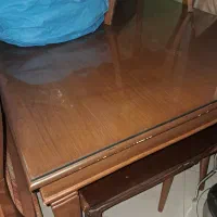 میزناهارخوری ۸ نفره همراه صندلی و شیشه