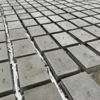 سنگدال، اسلب بتنی، قطعات بتنی