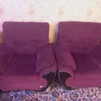 دو عدد مبل راحتی تک نفره